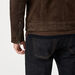 Torquay Leather Jacket, Brown, hi-res